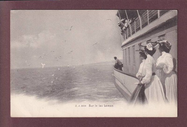 Sur le LAC LEMAN - Bateau CGN