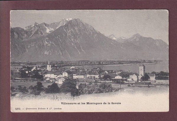 VILLENEUVE et les montagnes de Savoie