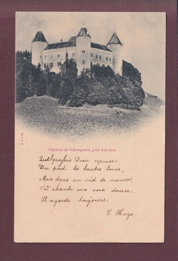 Château de CHAMPVENT près Yverdon