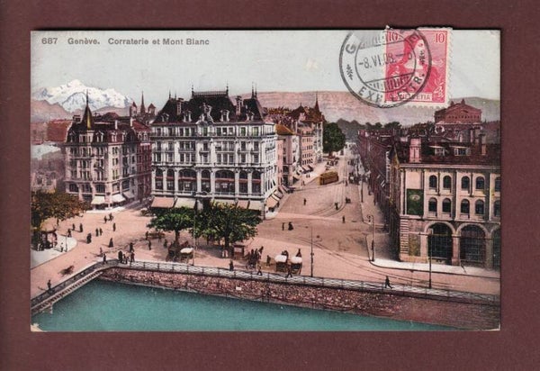 GENEVE - Corraterie - 1908