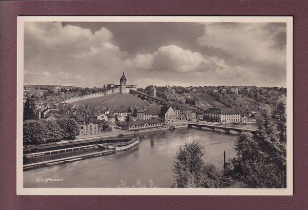 SCHAFFHAUSEN - Munot - Schiff - 1944