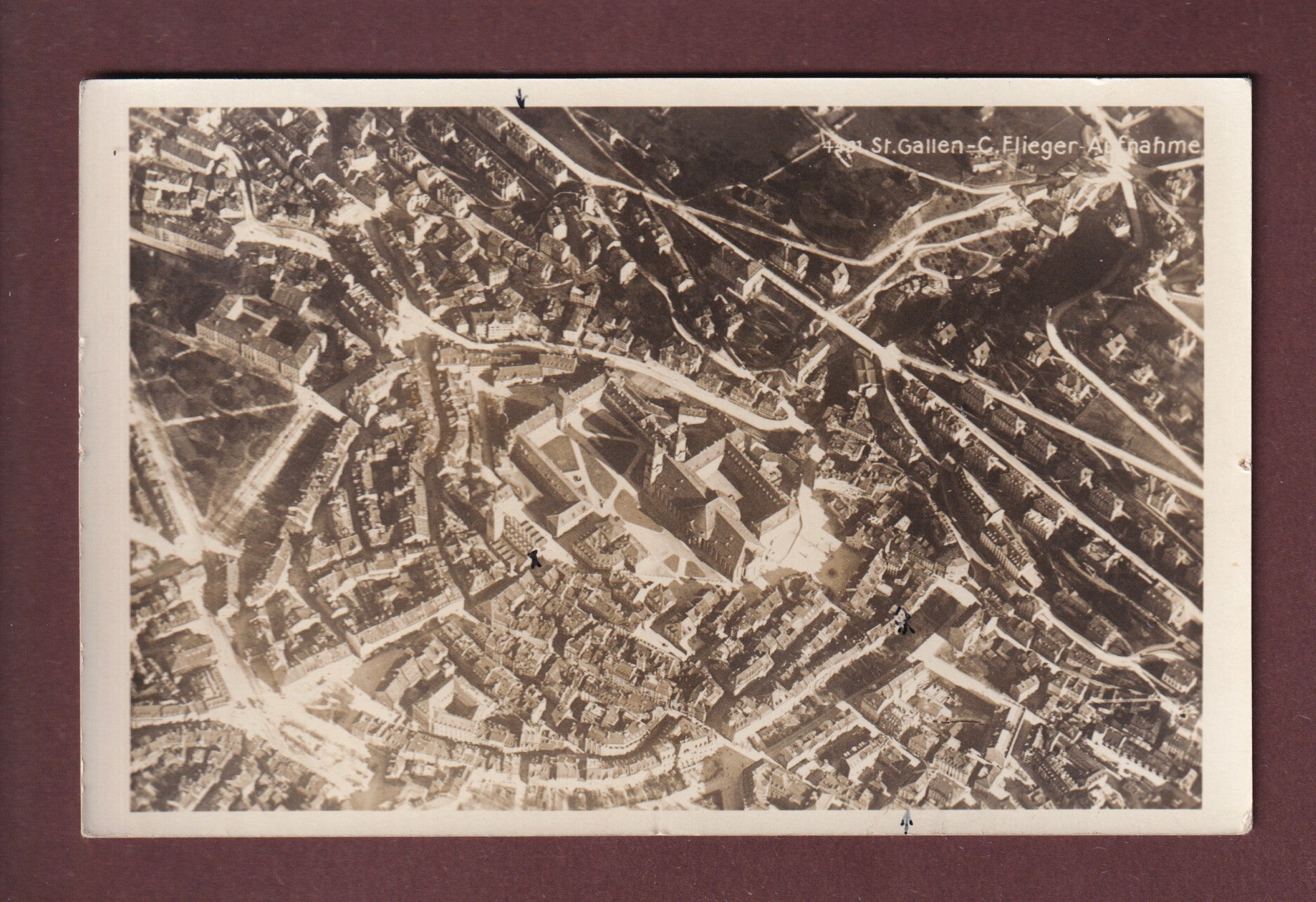 ST. GALLEN - Fliegeraufnahme - 1934