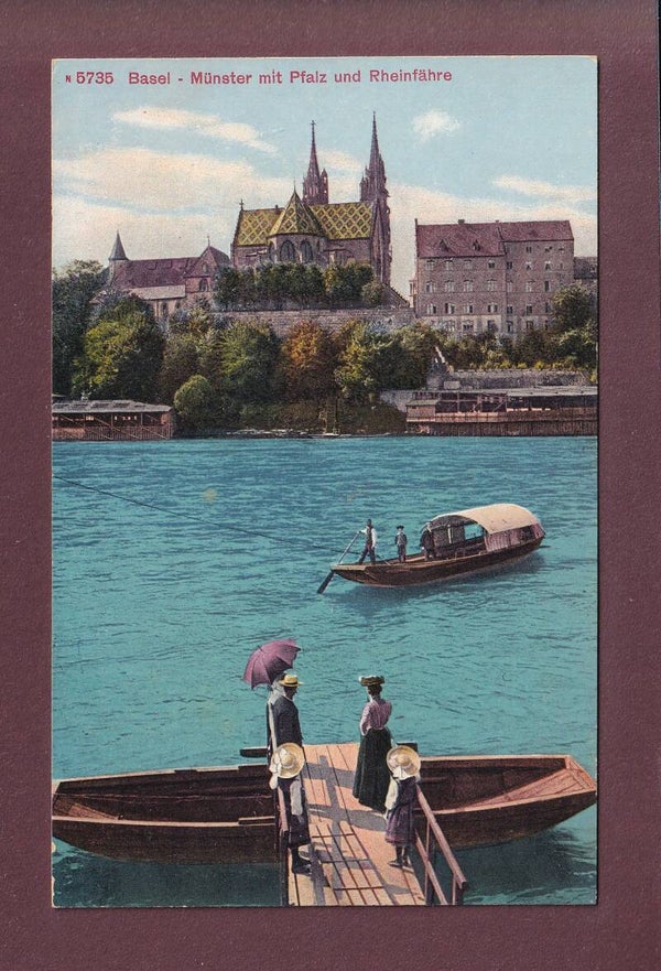 BASEL - Münster - Rheinfähre