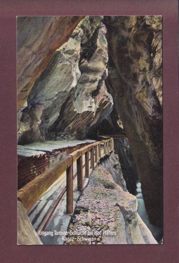 TAMINASCHLUCHT - Eingang