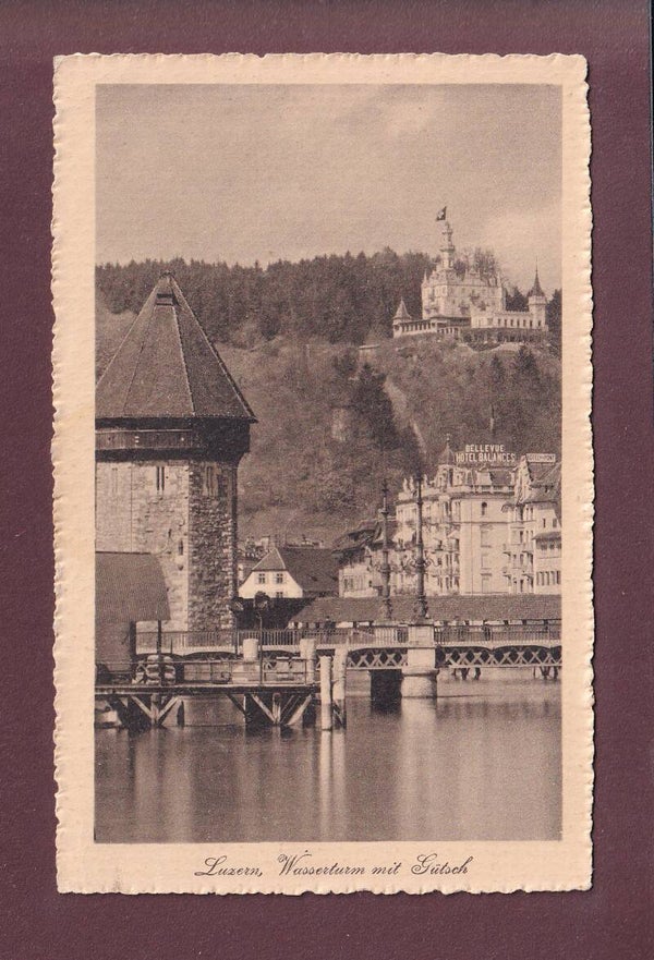 LUZERN - Wasserturm - Gütsch