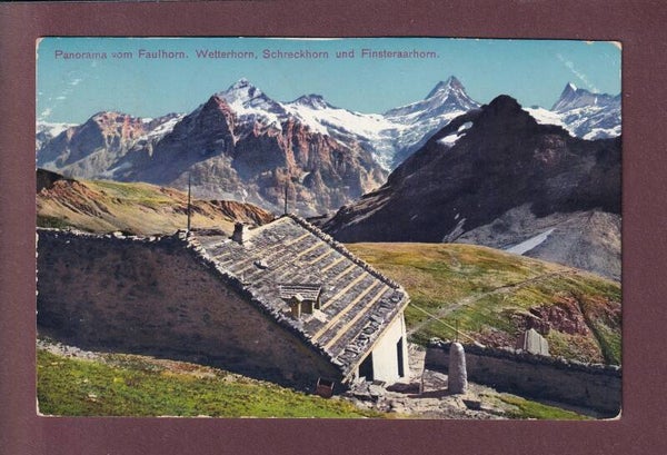 Panorama vom FAULHORN - 1917