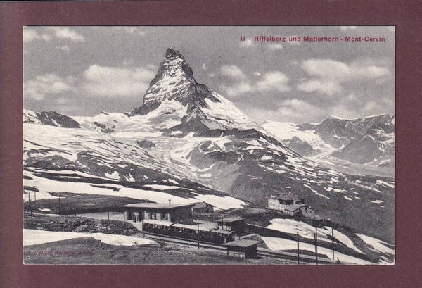 RIFFELBERG - MATTERHORN - Bahn - 1907
