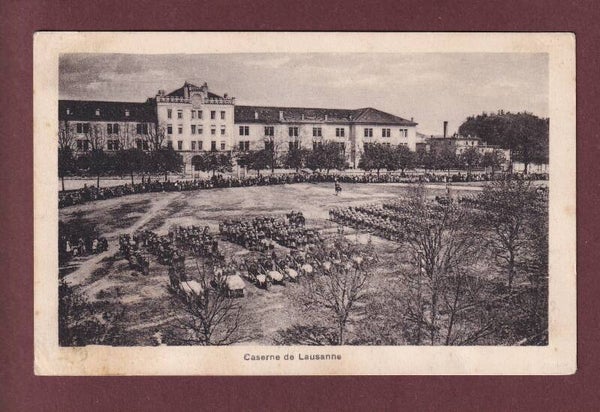 LAUSANNE - Caserne - Exercices - 1928
