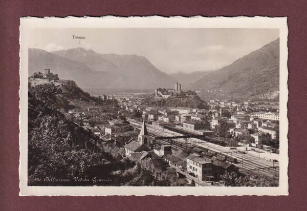 BELLINZONA - Stazione - 1932