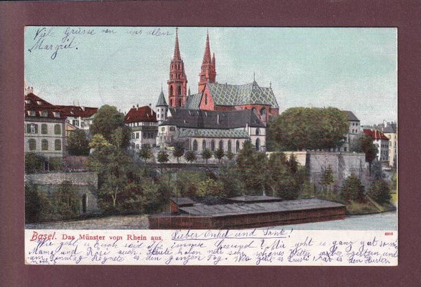 BASEL - Münster - 1906
