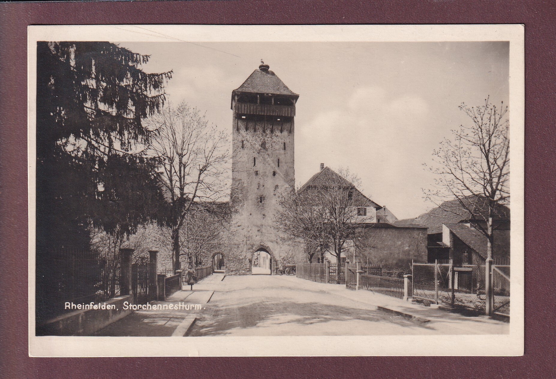 RHEINFELDEN - Storchennesturm - 1927