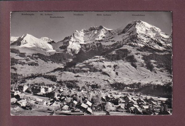 ADELBODEN - Bonderspitz - Grosslohner - 1959