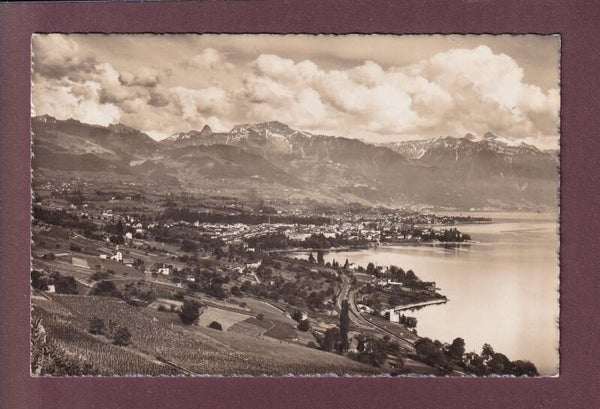 VEVEY - Vue générale - 1945