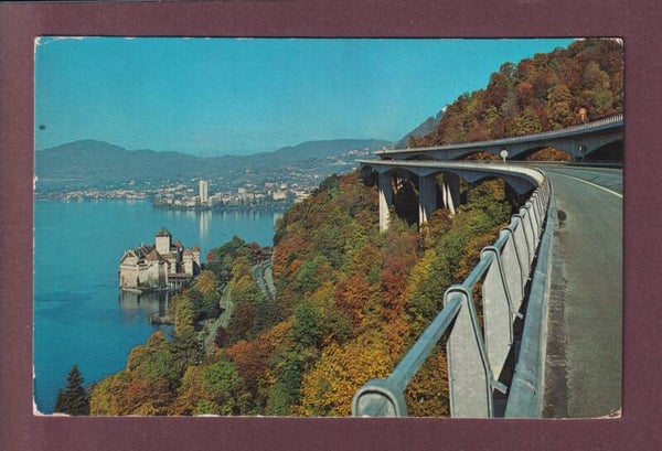 Autoroute du Léman - CHILLON et MONTREUX