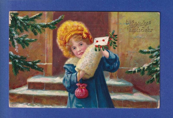 NEUJAHR - Kind - 1910