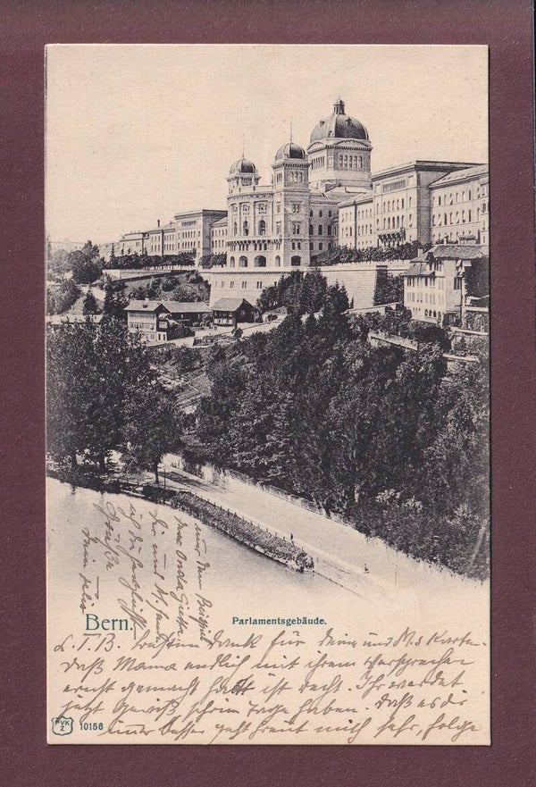 BERN - Parlamentsgebäude - 1908