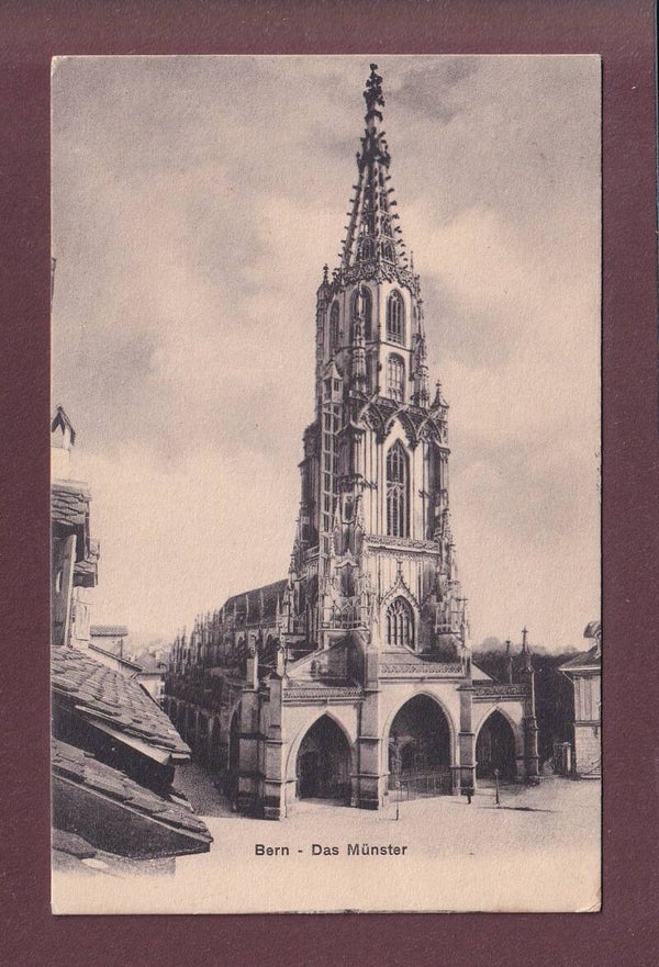 BERN - Münster - 1910