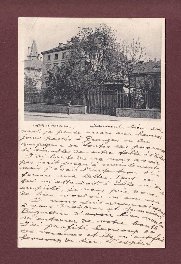 Photo - BÂLE ou Corsier ? - 1911
