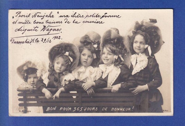 NOUVEL AN - Enfants - 1902