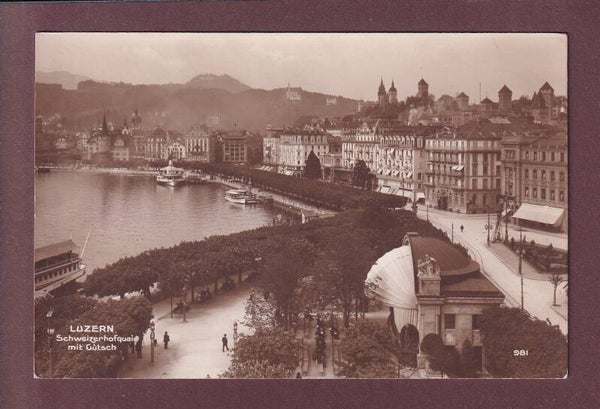 LUZERN - Schweizerhofquai