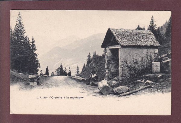 Oratoire à la MONTAGNE // pli d'angle //