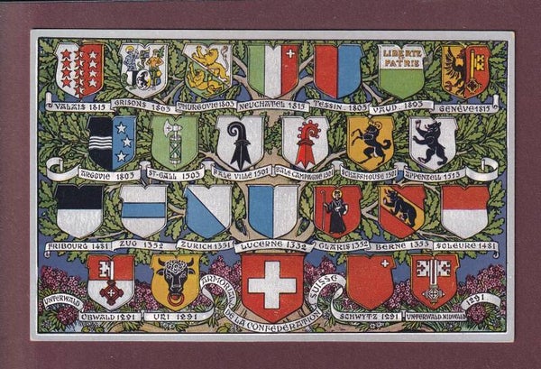 LES CANTONS de la SUISSE