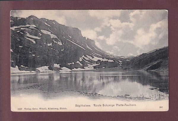 SÄGITHALSEE - Route Schynige Platte-Faulhorn