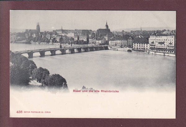 BASEL - Alte Rheinbrücke