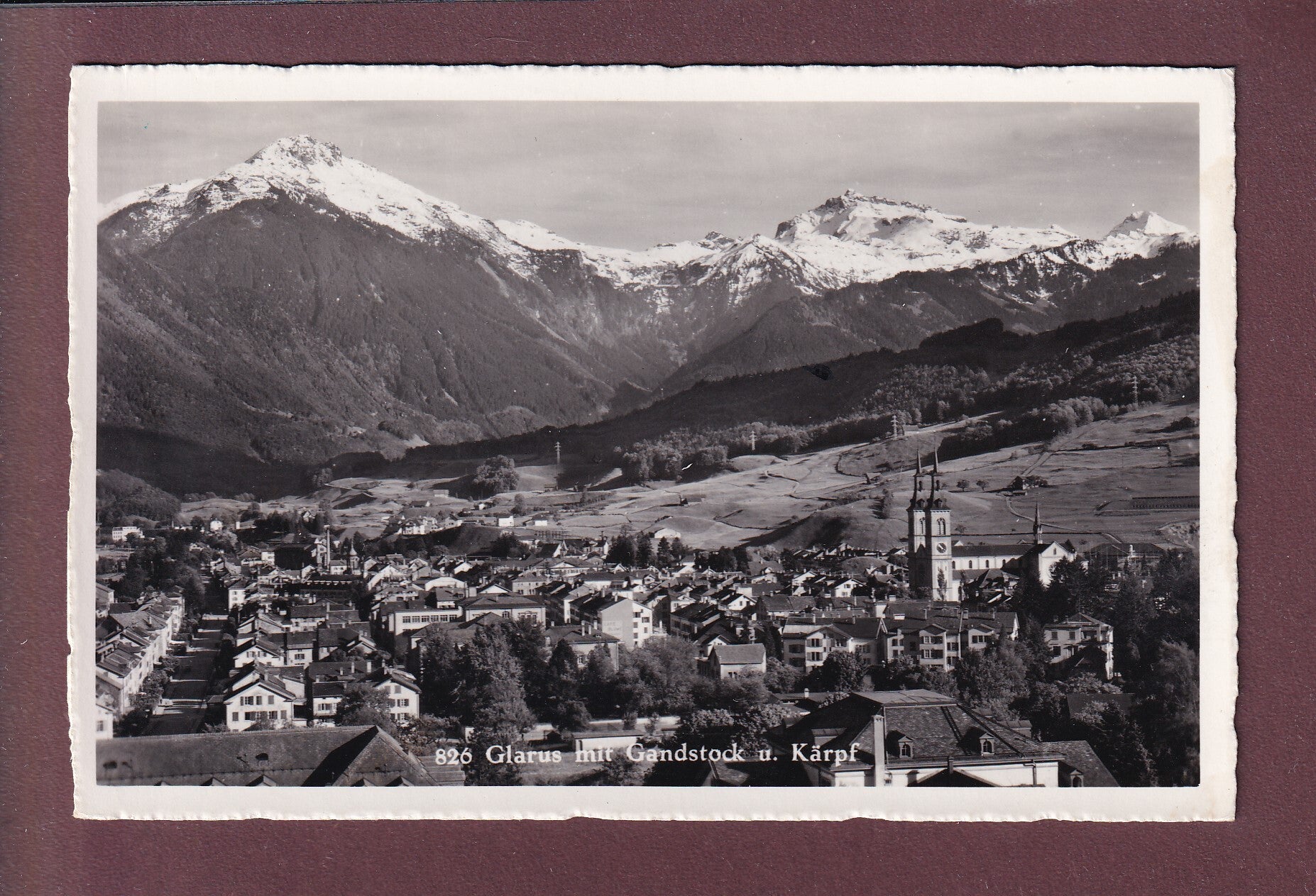 GLARUS - Gandstock - Kärpf - 1939