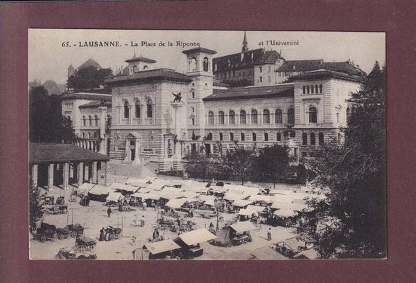 LAUSANNE - Riponne - Marché