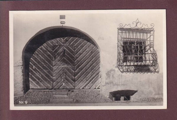 PONTRESINA - Hauseingang - Fenstergitter