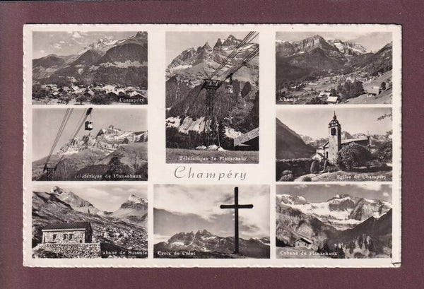CHAMPERY - 8 images - 1951
