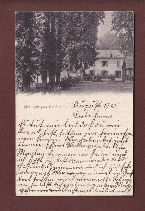 CHOUGNY près Genève - 1910