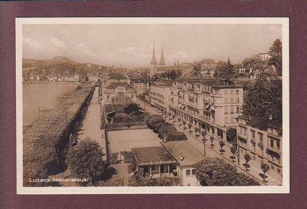 LUZERN - Nationalquai