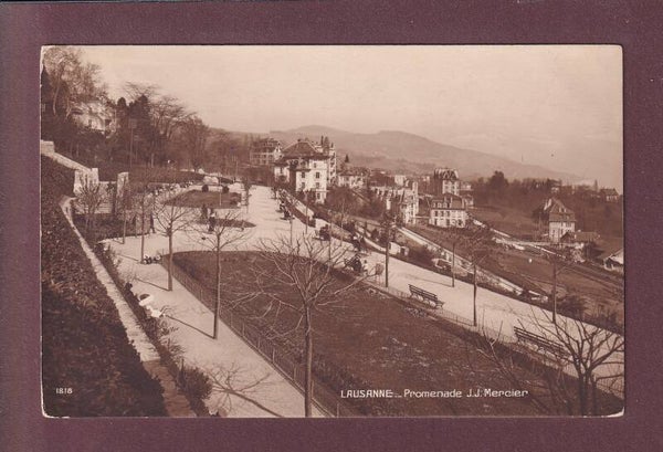 LAUSANNE - Promenade J.J. Mercier