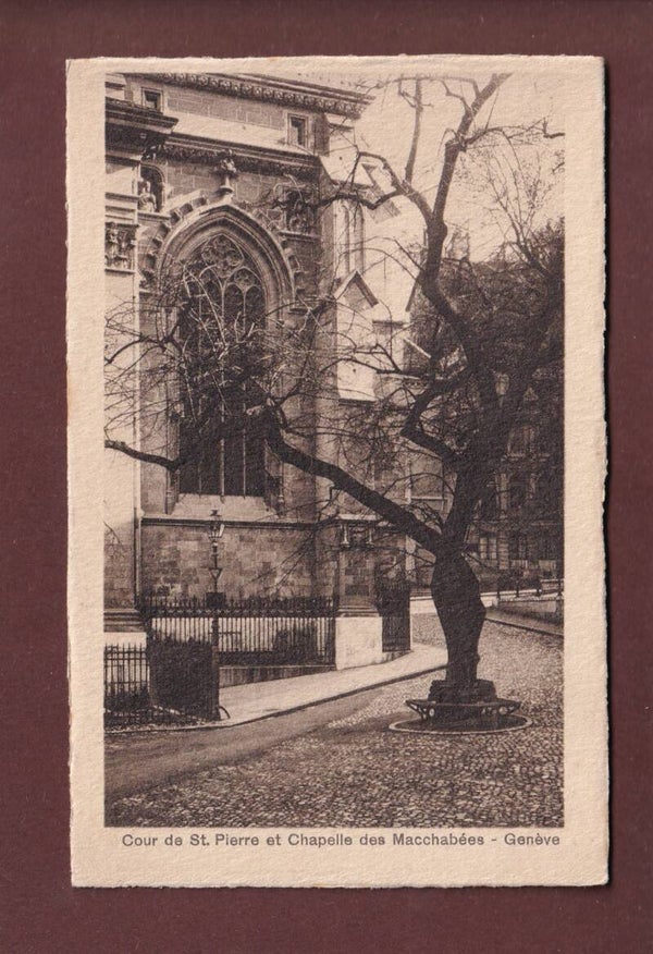 GENEVE - Cour de St. Pierre