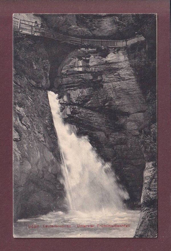Lauterbrunnen - Unterster TRÜMMELBACHFALL