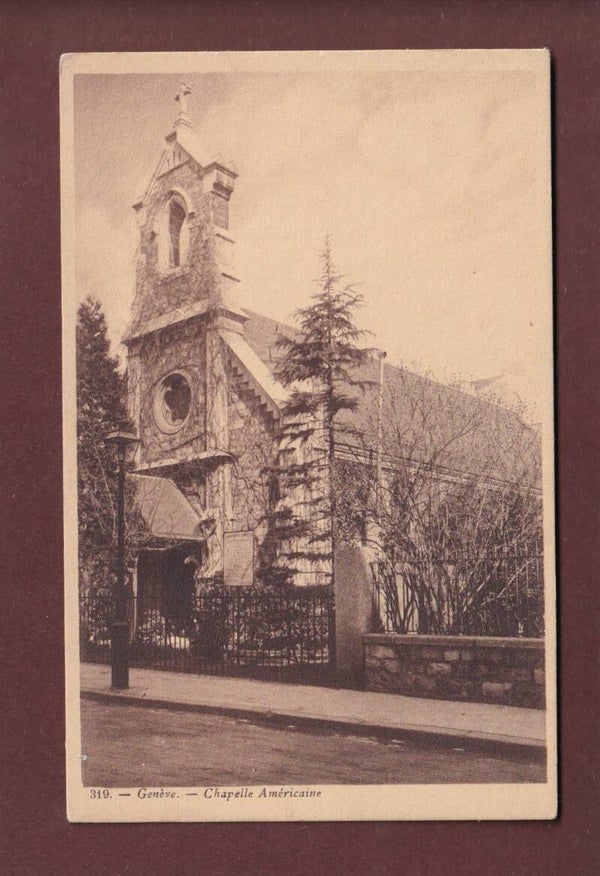 GENEVE - Chapelle américaine
