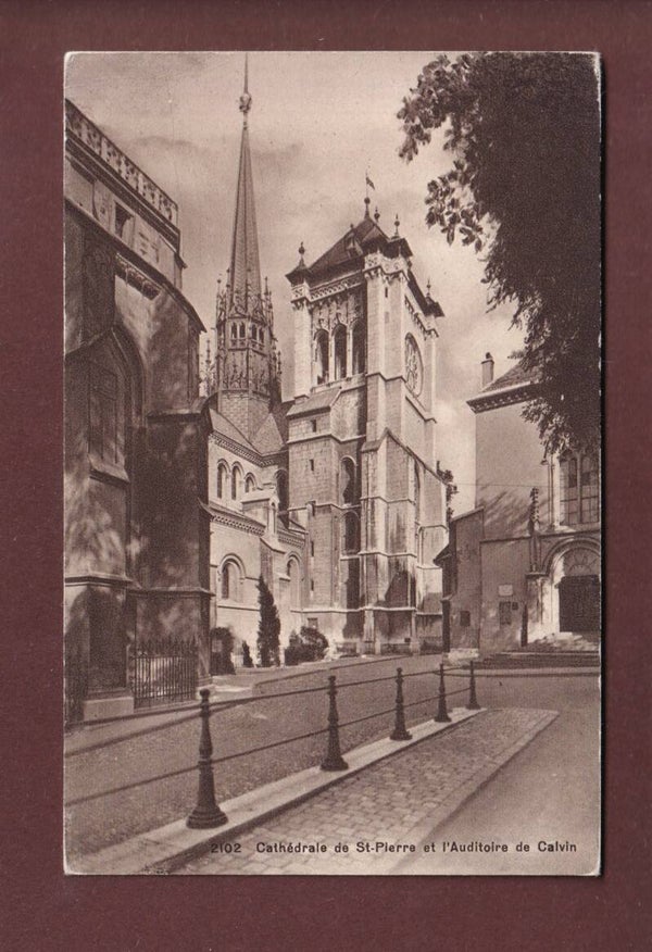 GENEVE - St. Pierre et Auditoire Calvin