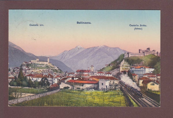 BELLINZONA - Ferrovia - Feldpost