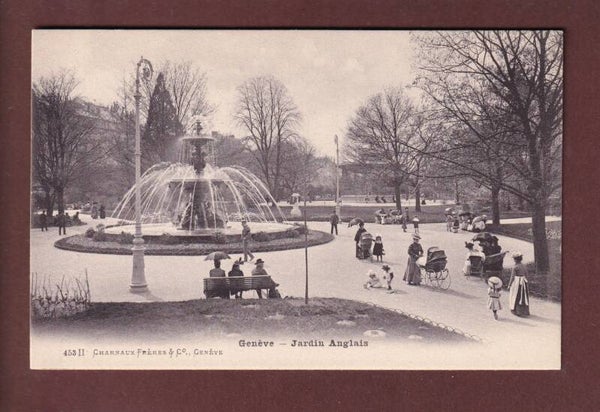 GENEVE - Jardin anglais