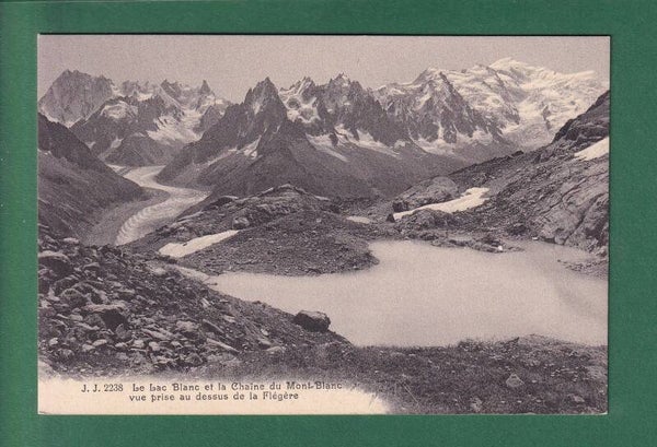 LA FLEGERE - Lac Blanc - Chaîne du Mont-Blanc