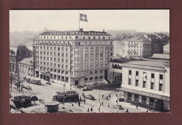 GENEVE - Hôtel Cornavin - Tram