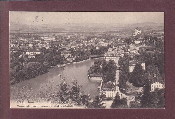 THUN vom St. Jakobshübli - 1907
