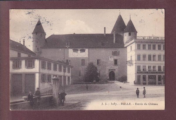 BULLE - Entrée du Château - 1930
