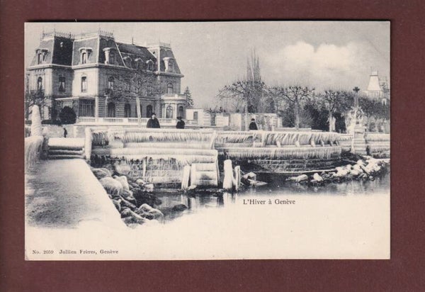 GENEVE - Hiver (bise glaciale)