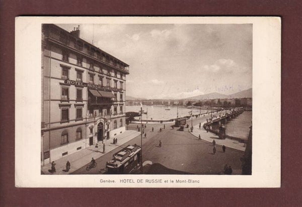 GENEVE - Hôtel de Russie et de la Paix