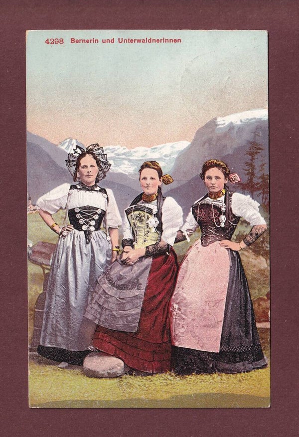 TRACHTEN - Bern und Unterwald - 1910