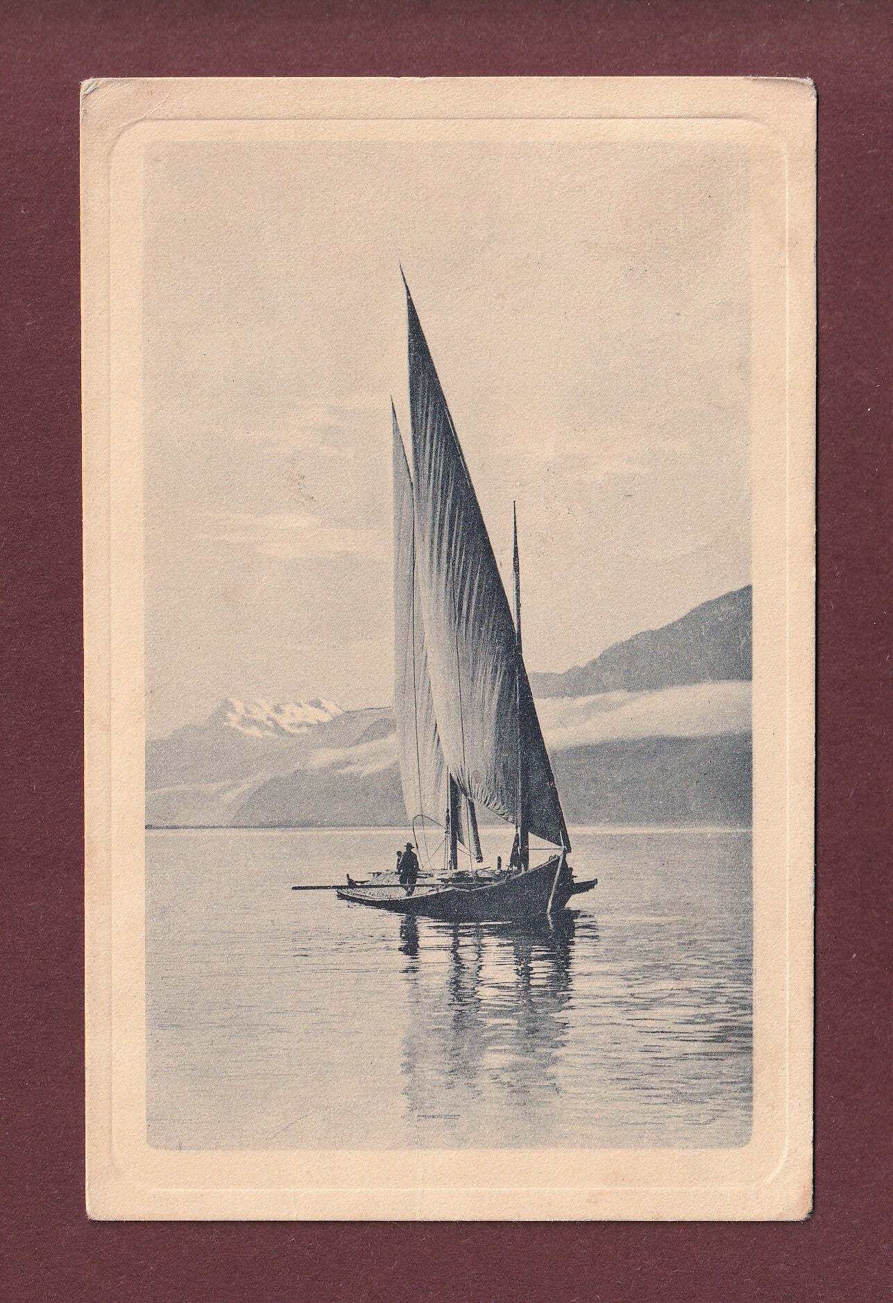 BARQUE du Léman - 1908