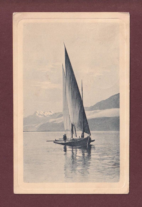 BARQUE du Léman - 1908